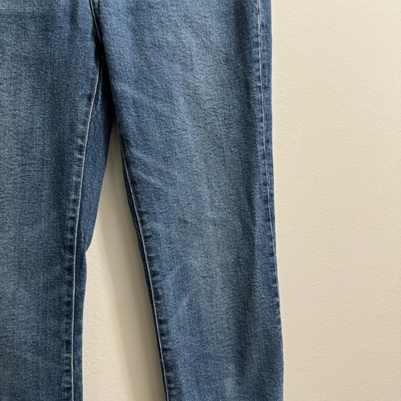 Madewell High Rise Slim Demi-Boot Cut Jeans Size 24 - Picture 6 of 12